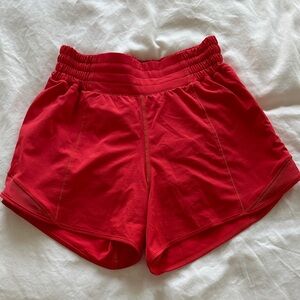 Lululemon high rise hottie hot shorts